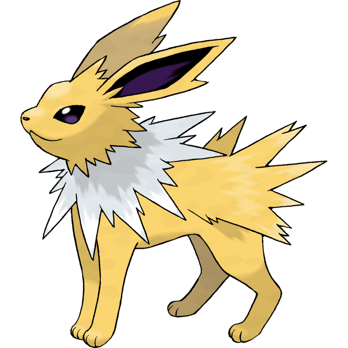 High Quality Jolteon Transparent Blank Meme Template