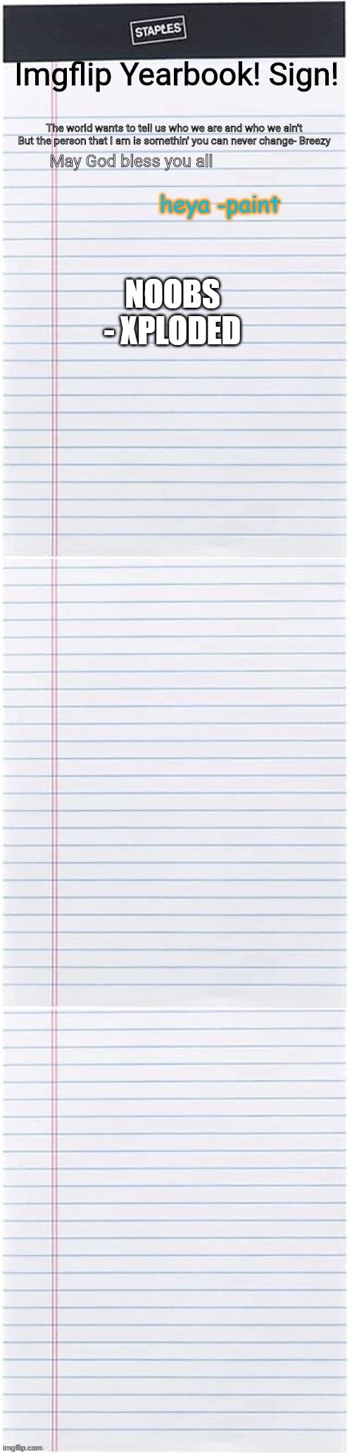 NOOBS - XPLODED | made w/ Imgflip meme maker