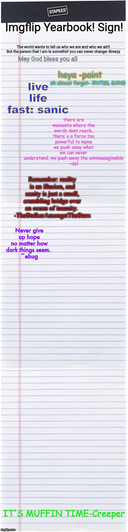 Clone wars quotes go brrrrrrrrrrr | Never give up hope no matter how dark things seem. 
~ebug | made w/ Imgflip meme maker