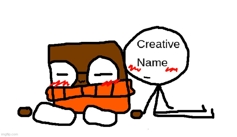 A picture of me and Creative name for an animation | image tagged in creative days,yes thats the ship now | made w/ Imgflip meme maker