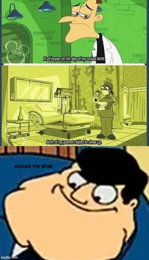 what is this logic | image tagged in excuse me what,logic,doofenshmirtz,phineas and ferb | made w/ Imgflip meme maker