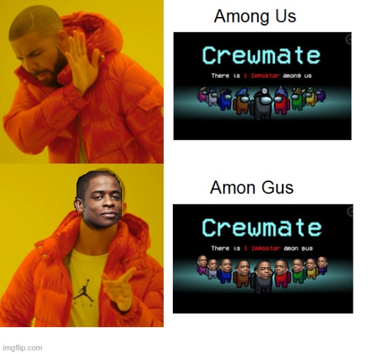 Psych the Video Game | image tagged in psych,among us,drake hotline bling | made w/ Imgflip meme maker