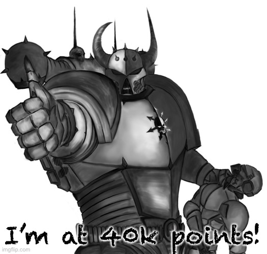 Sons of Malice thumbs up 2 | I’m at 40k points! | image tagged in sons of malice thumbs up 2 | made w/ Imgflip meme maker