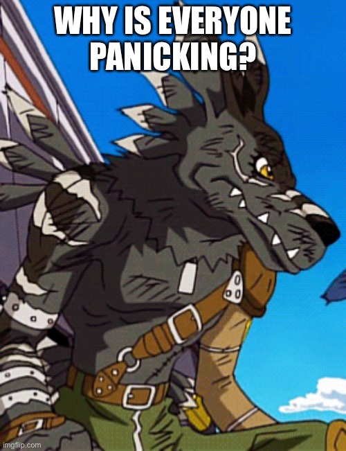WHY IS EVERYONE PANICKING? | made w/ Imgflip meme maker