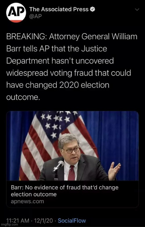 Real news. | image tagged in politics,memes,election 2020,election | made w/ Imgflip meme maker