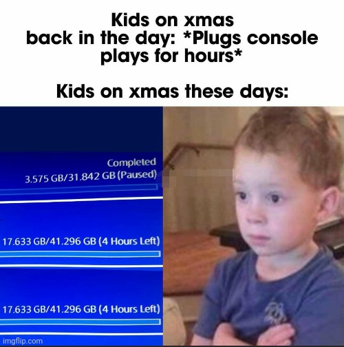 Waiting... Waiting... | image tagged in funny,memes,gaming,ps4,playstation | made w/ Imgflip meme maker