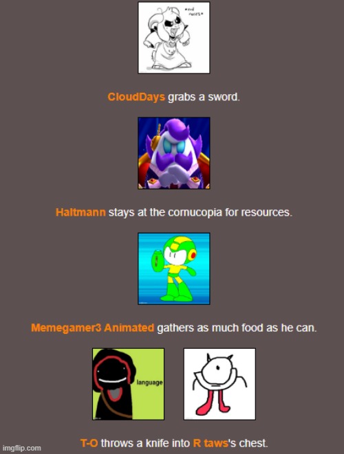 BB (5) | image tagged in hunger games | made w/ Imgflip meme maker