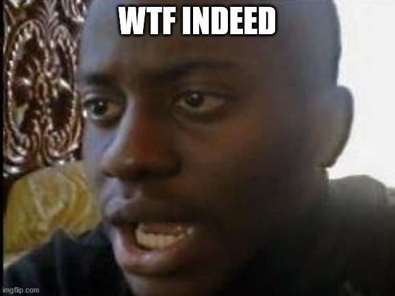 WTF INDEED | made w/ Imgflip meme maker