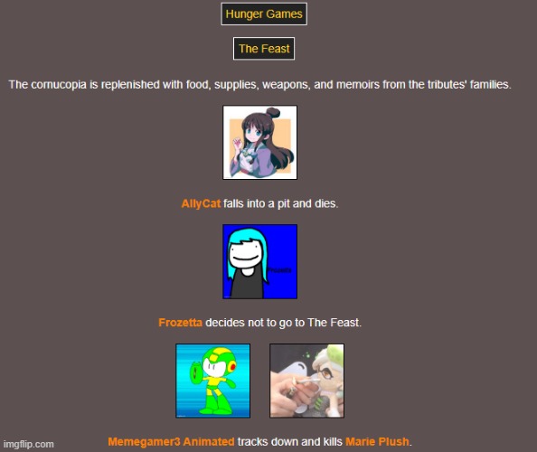 The Feast (1) | image tagged in hunger games | made w/ Imgflip meme maker