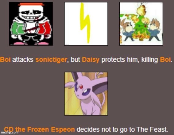 The Feast (2) | image tagged in hunger games | made w/ Imgflip meme maker