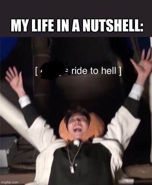 MY LIFE IN A NUTSHELL: | made w/ Imgflip meme maker