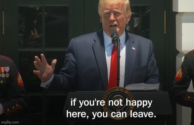 new template | image tagged in if your not happy here | made w/ Imgflip meme maker