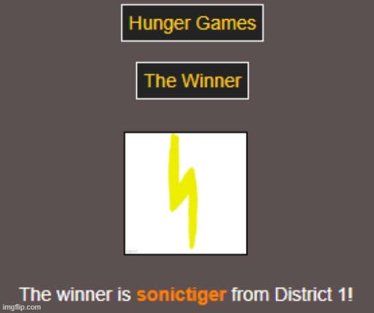 Finally! | image tagged in hunger games | made w/ Imgflip meme maker