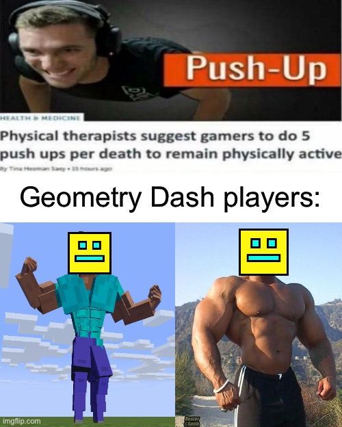 As one myself, I agree | Geometry Dash players: | image tagged in memes,surprised pikachu | made w/ Imgflip meme maker