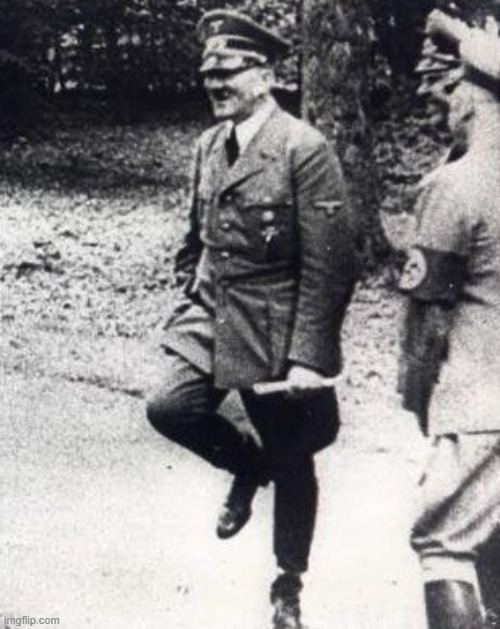 hitler dance | image tagged in hitler dance | made w/ Imgflip meme maker