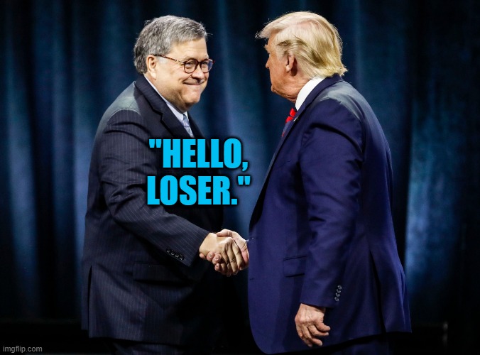 Calling Them As He Sees Them. | "HELLO,
LOSER." | image tagged in politics | made w/ Imgflip meme maker