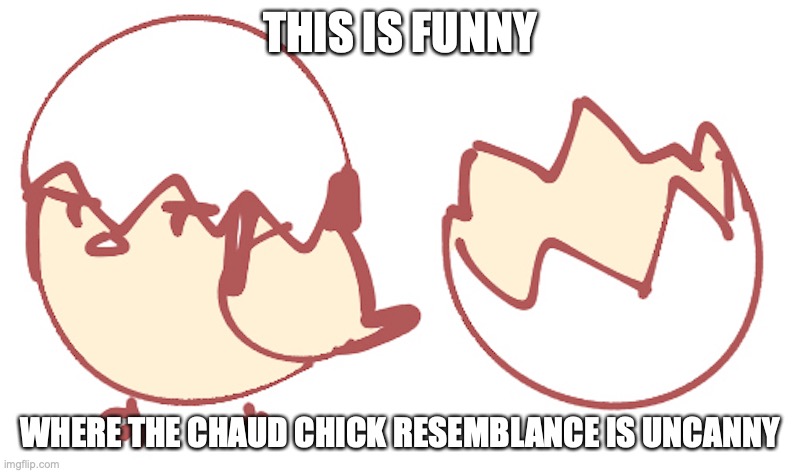 Chaud Chick | THIS IS FUNNY; WHERE THE CHAUD CHICK RESEMBLANCE IS UNCANNY | image tagged in memes,eugene chaud,megaman,megaman battle network | made w/ Imgflip meme maker