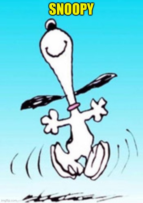 Snoopy dance | SNOOPY | image tagged in snoopy dance | made w/ Imgflip meme maker