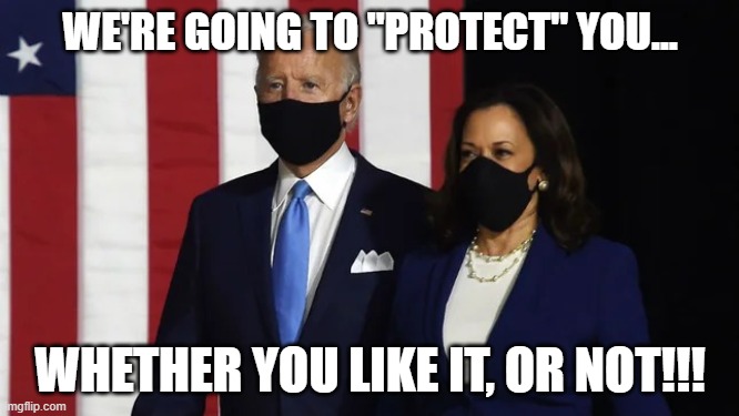 The New Order | WE'RE GOING TO "PROTECT" YOU... WHETHER YOU LIKE IT, OR NOT!!! | image tagged in fascists,theft,nwo | made w/ Imgflip meme maker