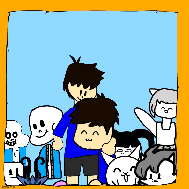 The Memories... (imagine someone decide to redraw this into a better version of it (this drawing) lol) | image tagged in ah yes,i miss the old days,when original dan still exist,i missed him a lot | made w/ Imgflip meme maker