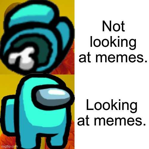 memes | Not looking at memes. Looking at memes. | image tagged in memes | made w/ Imgflip meme maker
