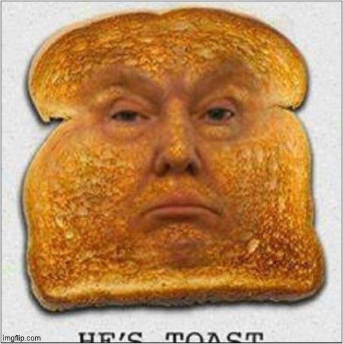 Trump Toast | image tagged in trump toast | made w/ Imgflip meme maker