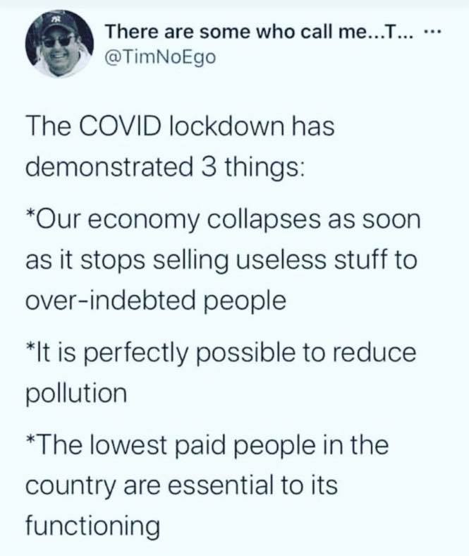 High Quality Covid lockdown economy Blank Meme Template