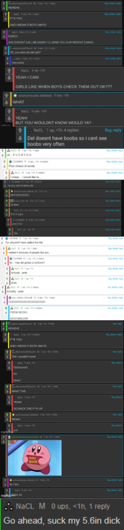 NaCL Comments (Collection 7) Blank Meme Template