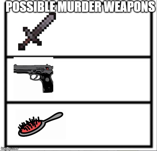 It Might Be The Murder Weapon Crossword