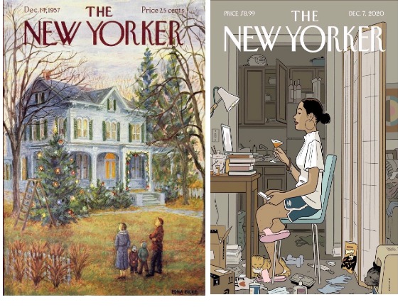 I choose the one on the left | image tagged in the new yorker 2020,convid-1984,plandemic,scamdemic,condemic,covidiocy | made w/ Imgflip meme maker