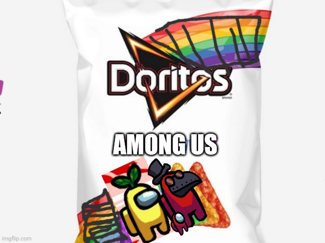 Doritos New Bag | AMONG US | image tagged in doritos new bag | made w/ Imgflip meme maker