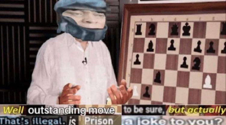 outstanding move but that's illegal Blank Meme Template