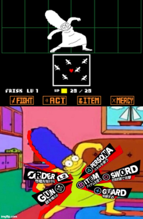 y e s | image tagged in persona marge | made w/ Imgflip meme maker