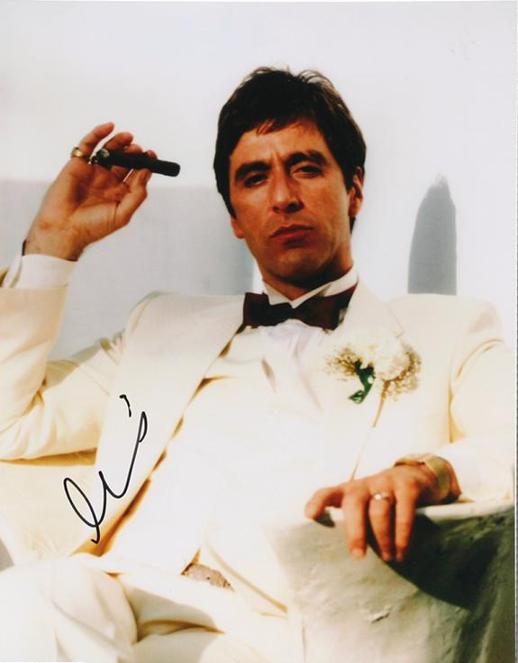 Al Pacino cigar Blank Meme Template