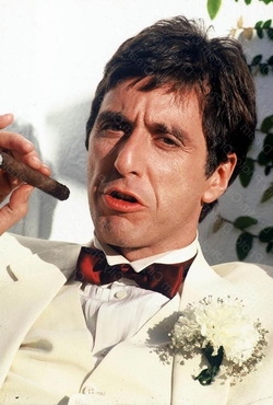 Al Pacino cigar Blank Meme Template