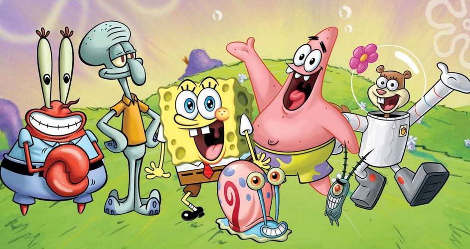 spongebob and friends Blank Meme Template