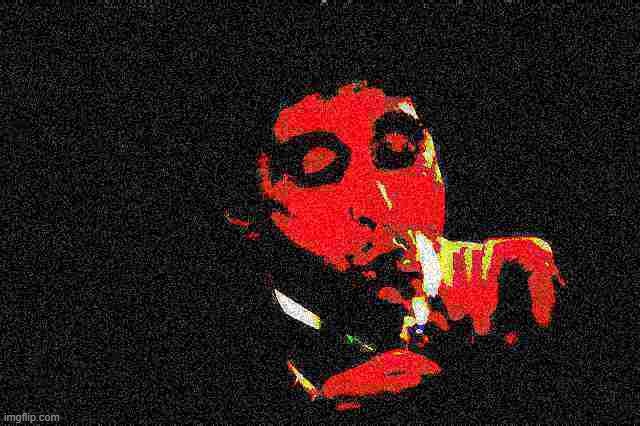 Al Pacino cigar deep-fried 1 | image tagged in al pacino cigar deep-fried 1,cigar,al pacino,deep fried,deep fried hell,actor | made w/ Imgflip meme maker