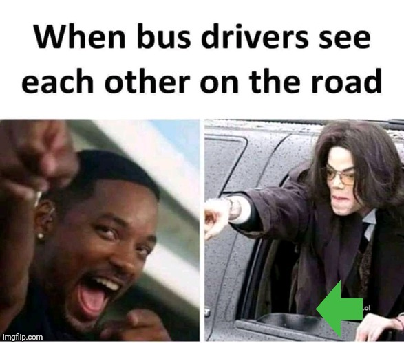 Wheels on the bus go round and round | image tagged in bus,will smith,michael jackson,bus driver | made w/ Imgflip meme maker