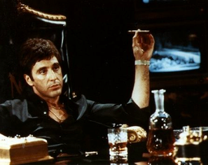 Al Pacino cigar booze Blank Meme Template