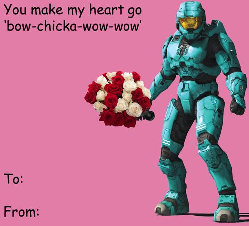 High Quality Tucker Valentines Card Blank Meme Template