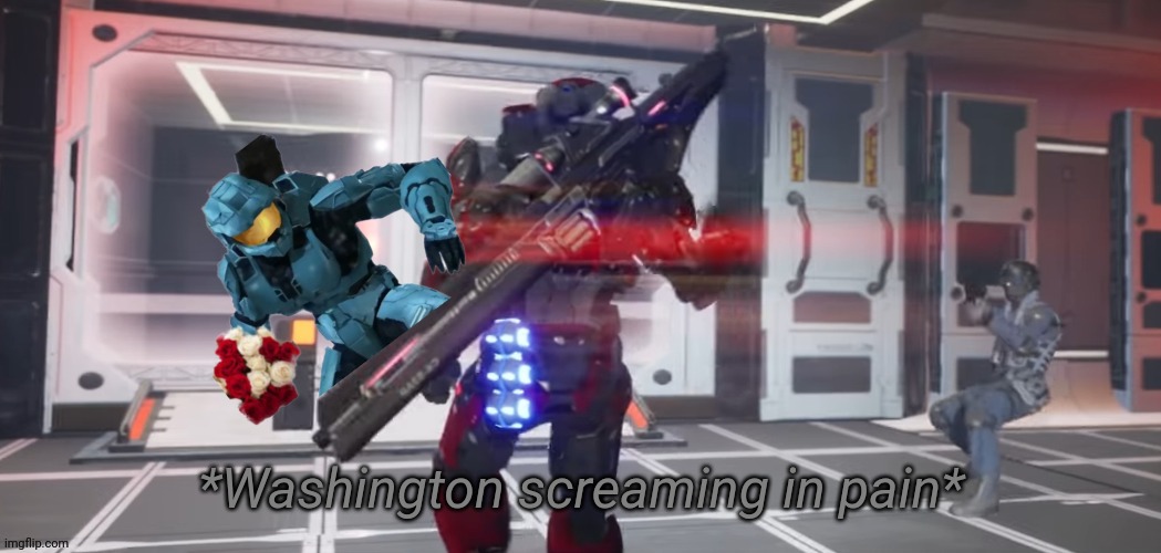 Washington screaming in pain | image tagged in washington screaming in pain | made w/ Imgflip meme maker