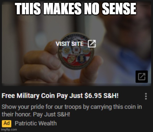 ? | THIS MAKES NO SENSE | image tagged in coin | made w/ Imgflip meme maker