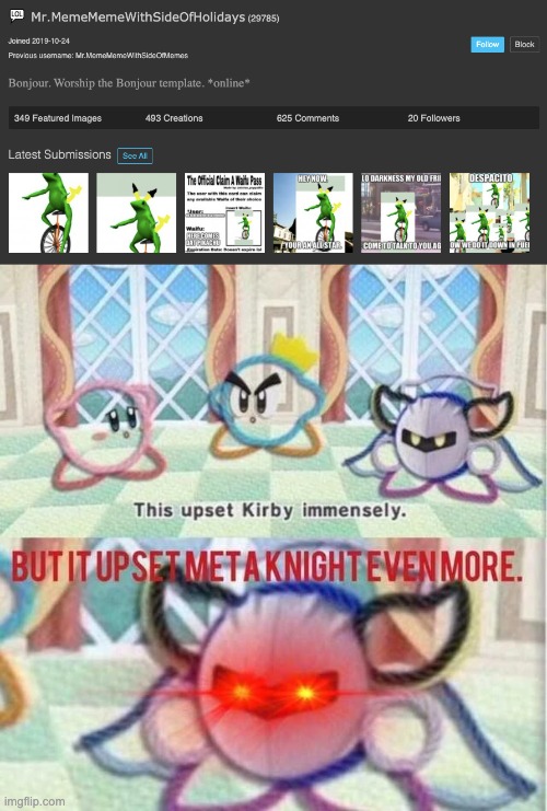 spam/spam/nounirrelevant or unimportant messages sent on the internet to a large number of recipients. | image tagged in but it upset meta knight even more | made w/ Imgflip meme maker