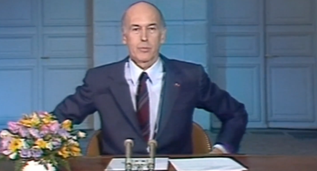 High Quality Giscard au revoir Blank Meme Template