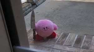 Evil Kirby >:3 Blank Meme Template