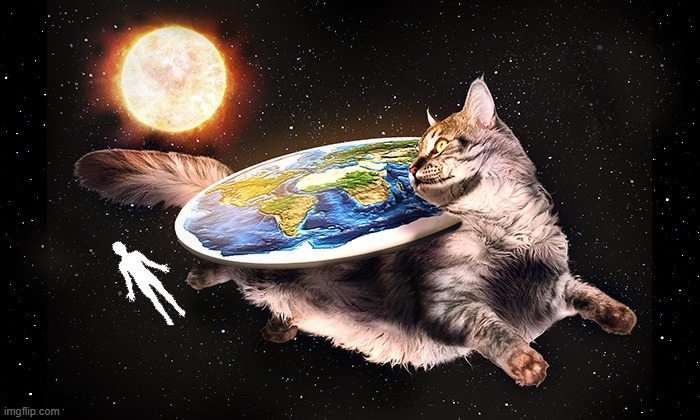 flat earth cat theory