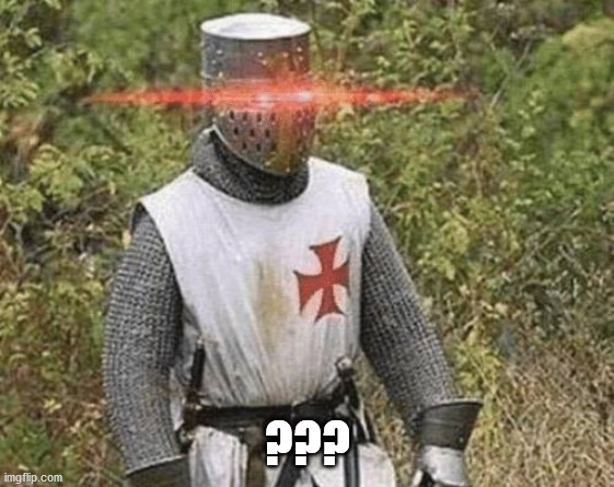 Growing Stronger Crusader | ??? | image tagged in growing stronger crusader | made w/ Imgflip meme maker