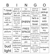 bingo card Blank Meme Template