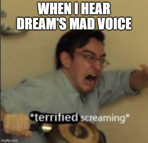 terrified scream gif