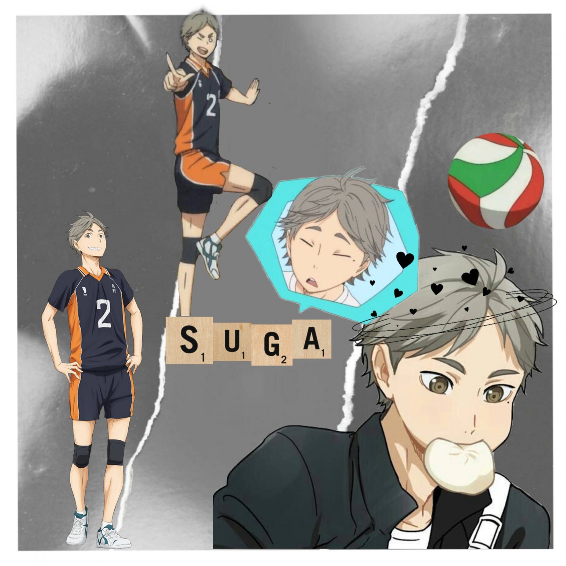 Suga is adorable Blank Meme Template